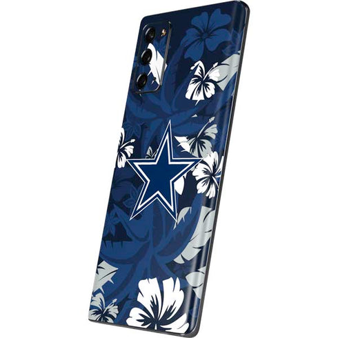 NFL Dallas Cowboys Tropical Print Galaxy Note20 5G Skin